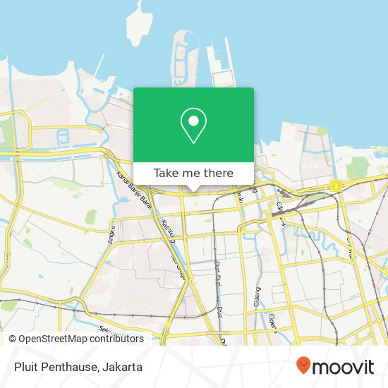 Pluit Penthause map