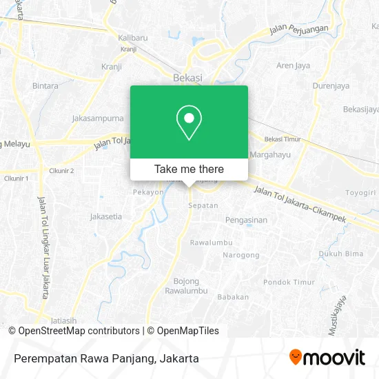 Perempatan Rawa Panjang map