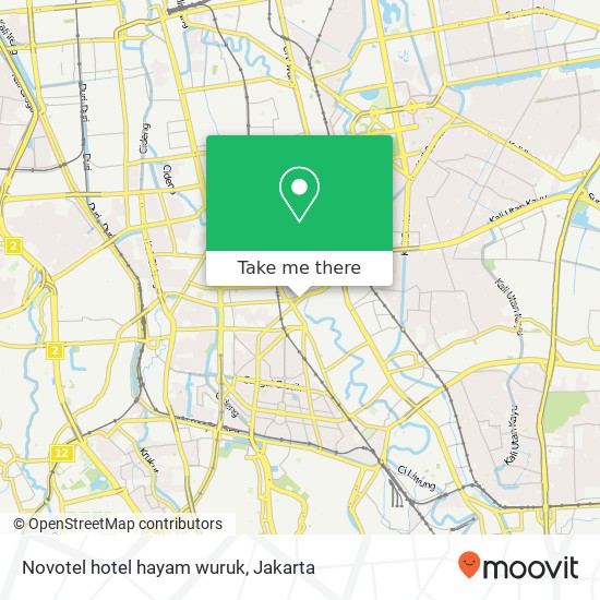 Novotel hotel hayam wuruk map