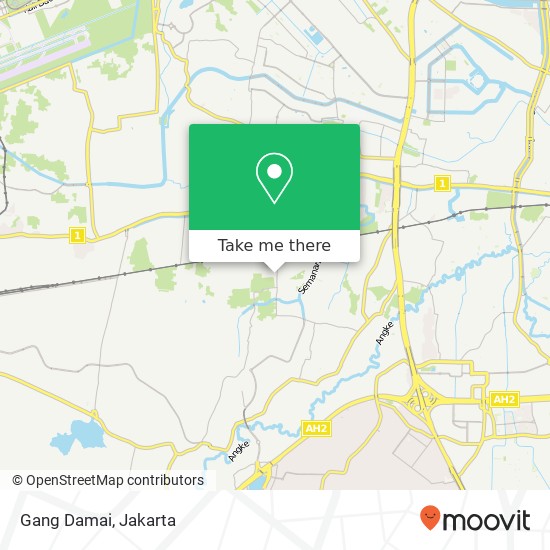 Gang Damai map