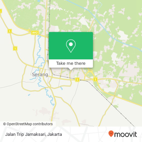 Jalan Trip Jamaksari map