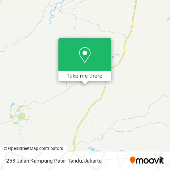 258 Jalan Kampung Pasir Randu map