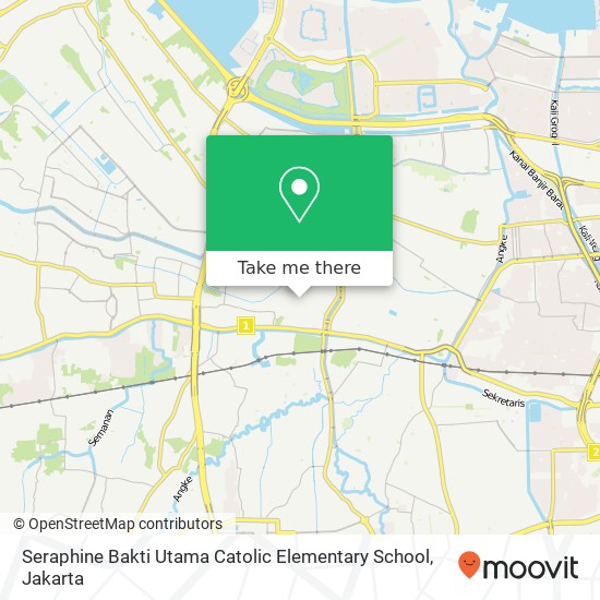 Seraphine Bakti Utama Catolic Elementary School map