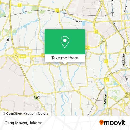 Gang Mawar map