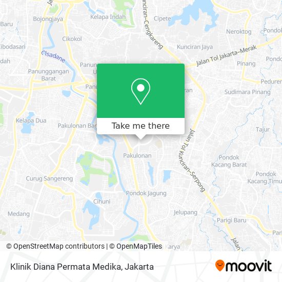 Klinik Diana Permata Medika map