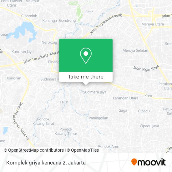 Komplek griya kencana 2 map