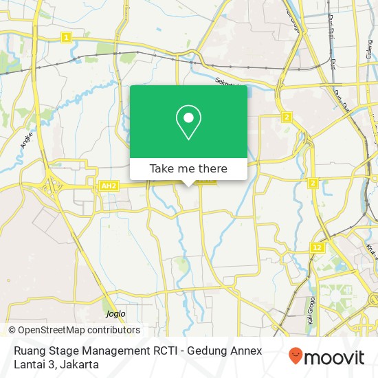 Ruang Stage Management RCTI - Gedung Annex Lantai 3 map