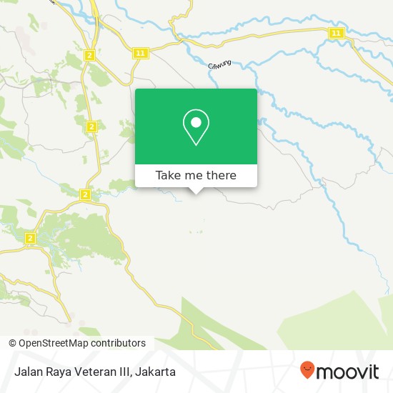 Jalan Raya Veteran III map