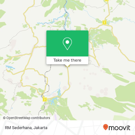 RM Sederhana, Jalan Raya Bogor Sukabumi Caringin Bogor map