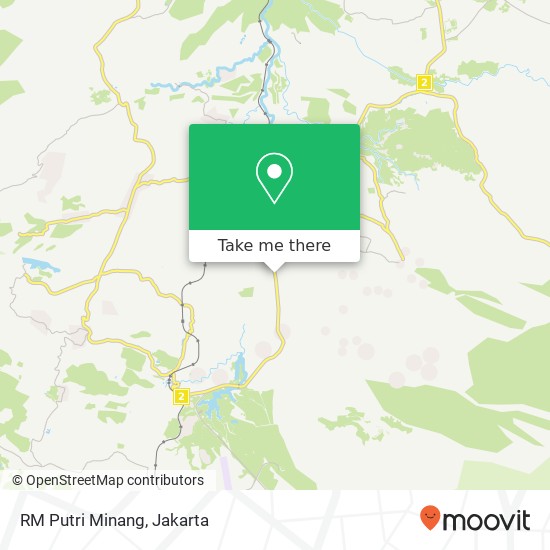 RM Putri Minang, Jalan Raya Bogor Sukabumi Caringin Bogor map