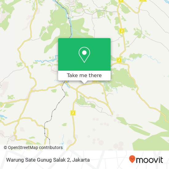 Warung Sate Gunug Salak 2, Jalan Raya Bogor Sukabumi Caringin Bogor map