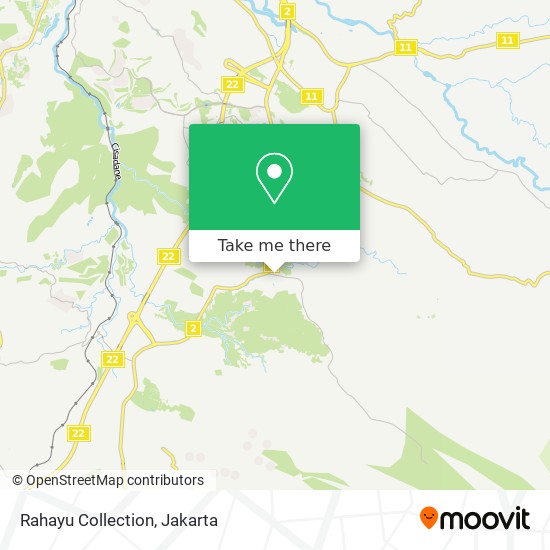 Rahayu Collection map