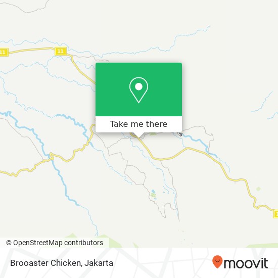 Brooaster Chicken map