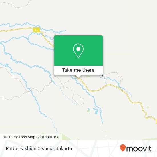 Ratoe Fashion Cisarua, Cisarua Bogor map