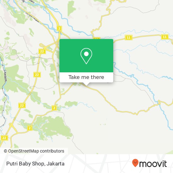 Putri Baby Shop map