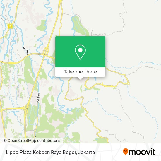 Lippo Plaza Keboen Raya Bogor map