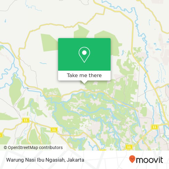 Warung Nasi Ibu Ngasiah, Jalan Raya 18 Cimucang Ranca Bungur Bogor 16310 map