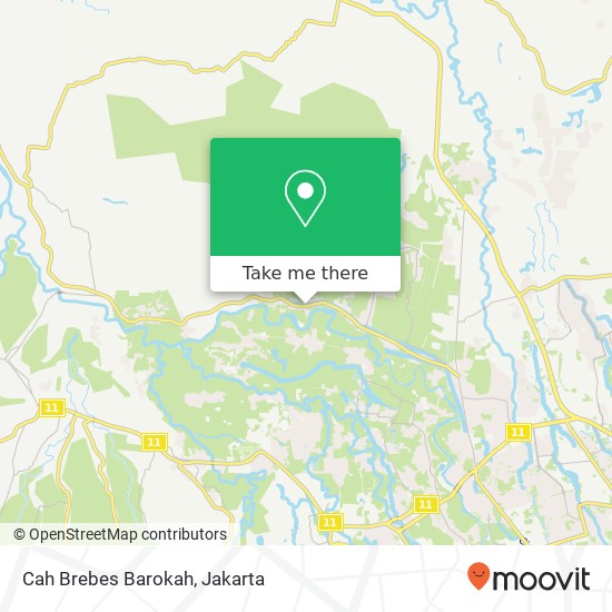 Cah Brebes Barokah, Jalan Raya Atan Sandjaja Ranca Bungur 16254 map