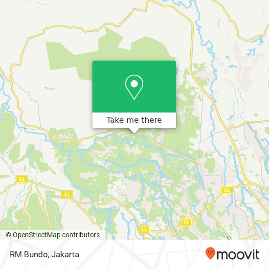 RM Bundo, Jalan Raya Atan Sandjaja Ranca Bungur 16254 map