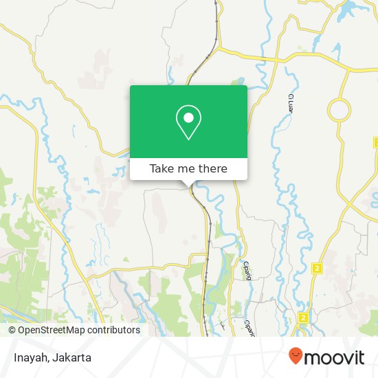 Inayah, Sukaraja Bogor 16990 map