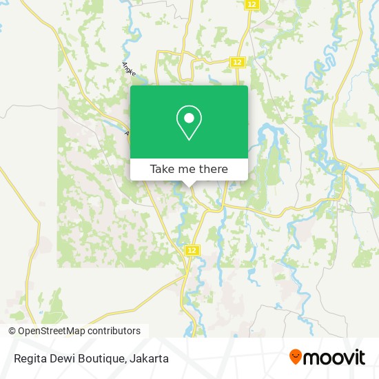 Regita Dewi Boutique map