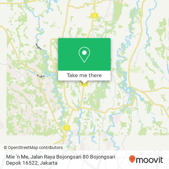 Mie 'n Me, Jalan Raya Bojongsari 80 Bojongsari Depok 16522 map