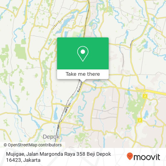 Mujigae, Jalan Margonda Raya 358 Beji Depok 16423 map