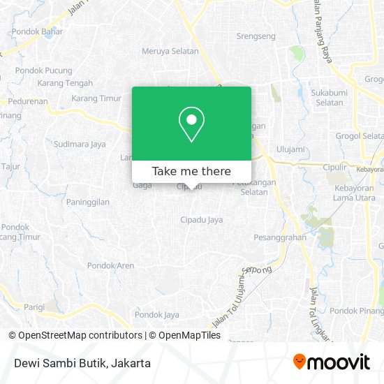 Dewi Sambi Butik map