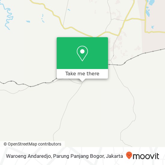 Waroeng Andaredjo, Parung Panjang Bogor map