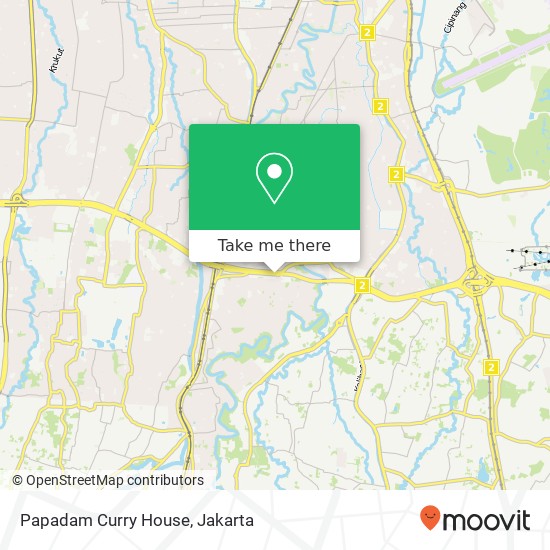 Papadam Curry House, Jalan T. B. Simatupang 17 Jagakarsa Jakarta Selatan 12530 map