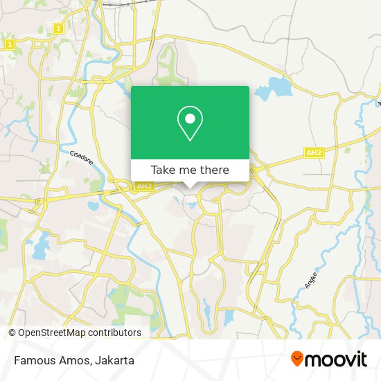 Famous Amos map