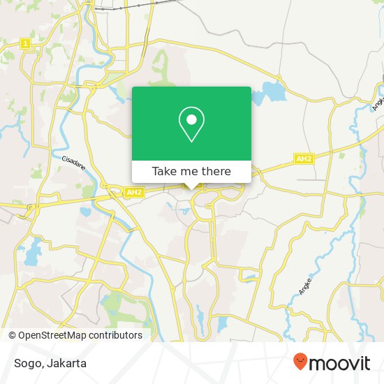 Sogo, Pinang Tangerang Kota 15143 map