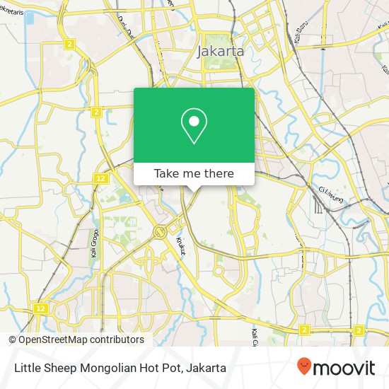 Little Sheep Mongolian Hot Pot, Tanah Abang Jakarta Pusat 10220 map