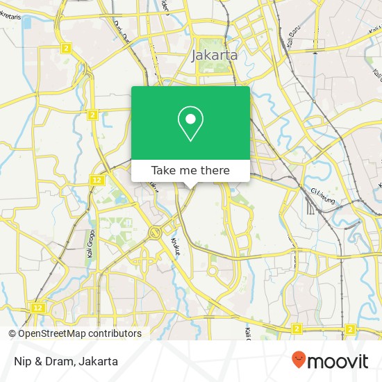 Nip & Dram, Tanah Abang Jakarta Pusat 10220 map