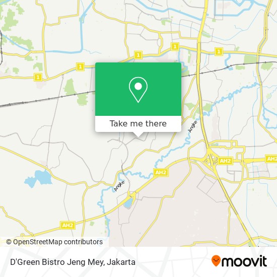 D'Green Bistro Jeng Mey map