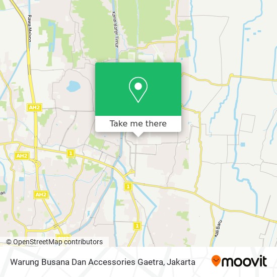 Warung Busana Dan Accessories Gaetra map