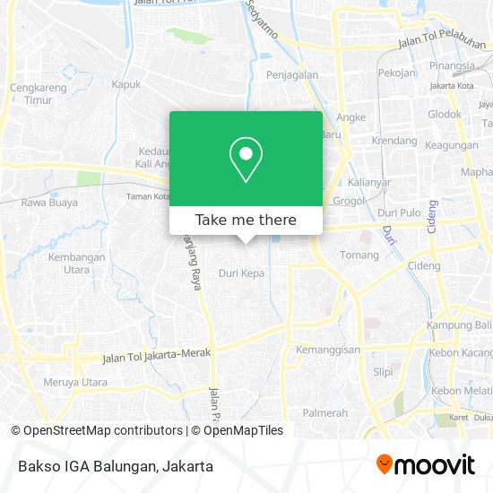 Bakso IGA Balungan map