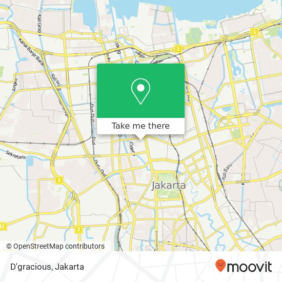 D'gracious, Gambir Jakarta Pusat 10130 map