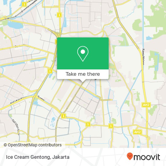 Ice Cream Gentong, Kelapa Gading 14240 map