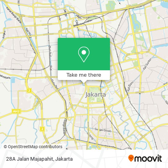 28A Jalan Majapahit map