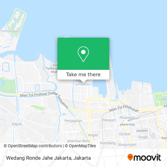 Wedang Ronde Jahe Jakarta map