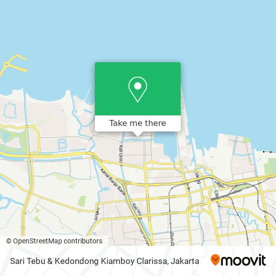 Sari Tebu & Kedondong Kiamboy Clarissa map