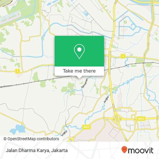 Jalan Dharma Karya map