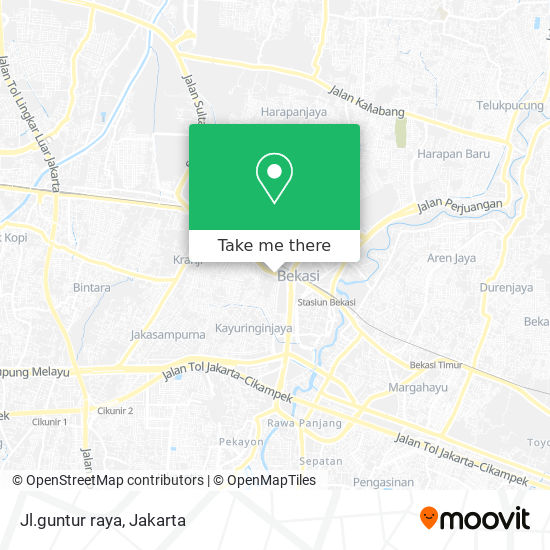 Jl.guntur raya map