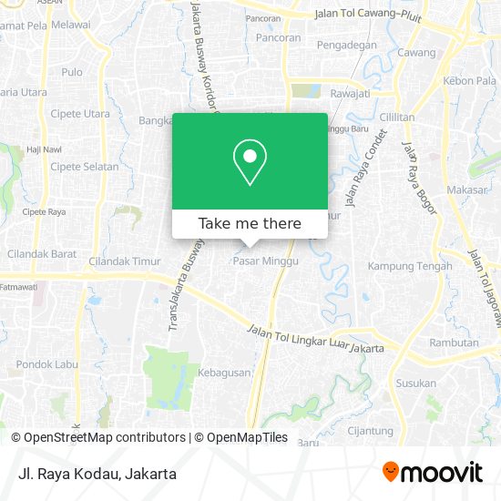 Jl. Raya Kodau map