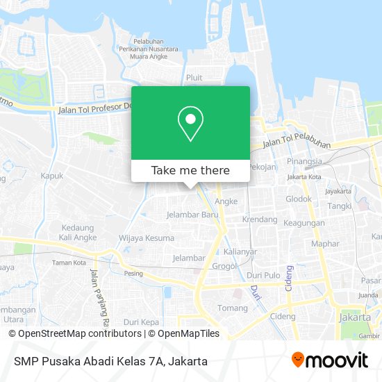 SMP Pusaka Abadi Kelas 7A map