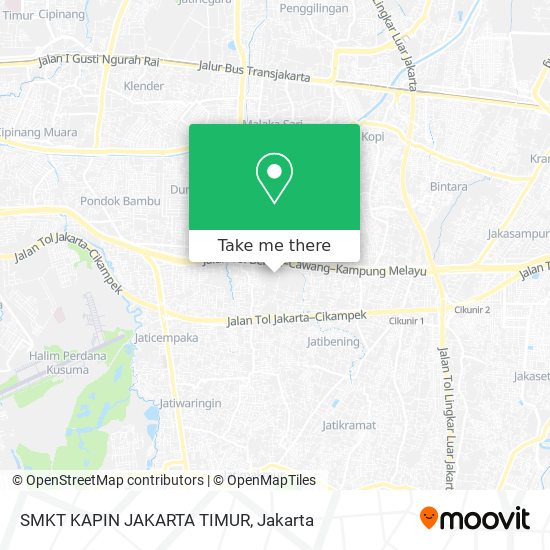 SMKT KAPIN JAKARTA TIMUR map