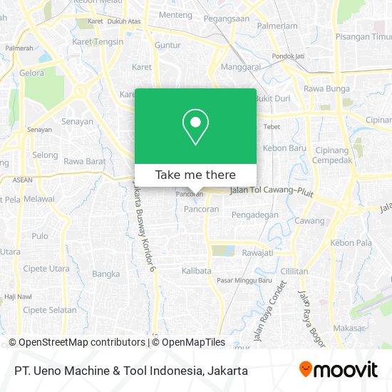 PT. Ueno Machine & Tool Indonesia map