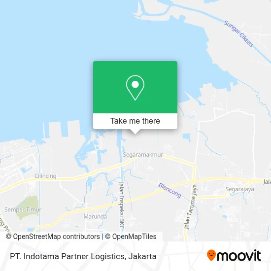 PT. Indotama Partner Logistics map