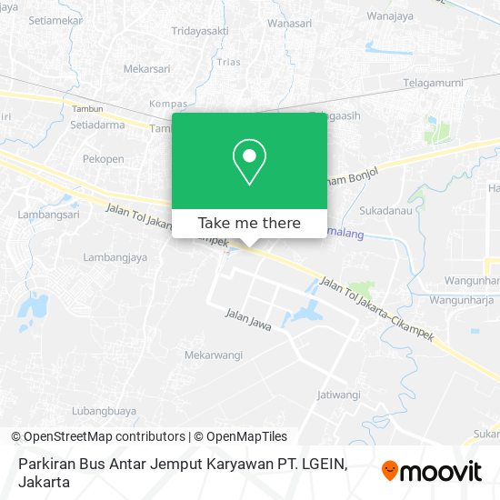 Parkiran Bus Antar Jemput Karyawan PT. LGEIN map